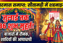 खरमास खत्म: जुलाई तक 36 शुभ मुहूर्तों में गूंजेगी शहनाई, बाजारों में बढ़ी भारी रौनक